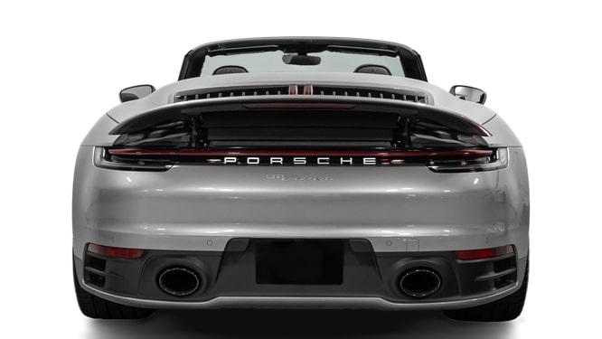 Porsche 911 Carrera S Cabriolet - back view