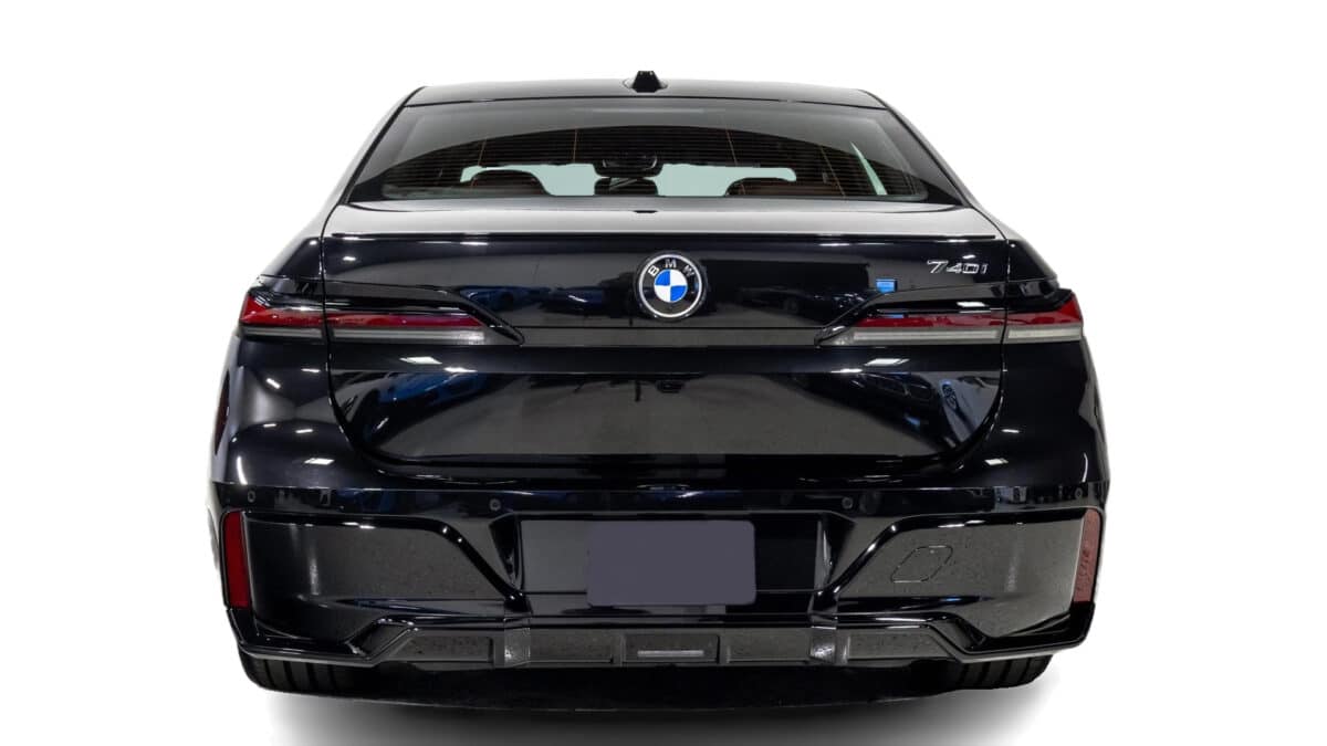 BMW 7 Series Rear view