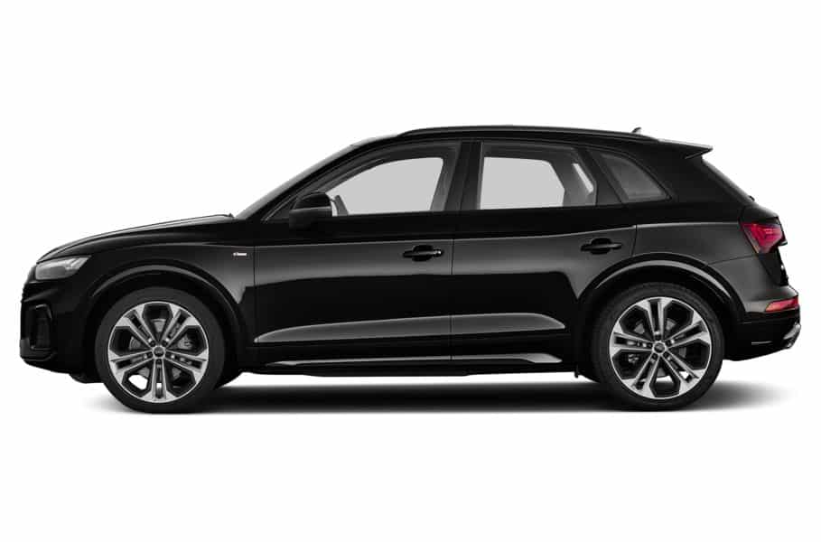 Black Audi Q5 Side view