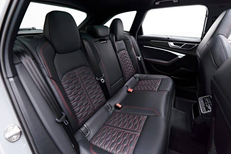 Audi RS6 Rear seats
