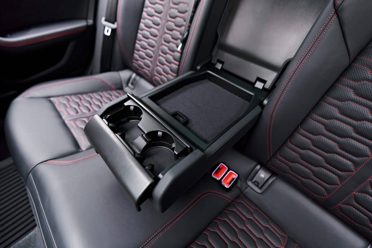 Audi RS6 Rear cup holders