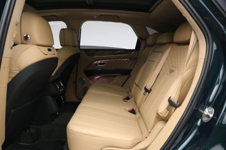Bentley Bentayga Back seats