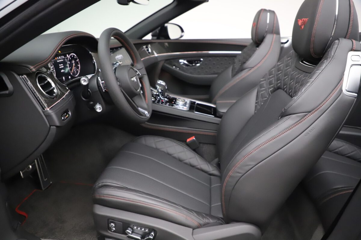 Bentley Continental GTC Front seats