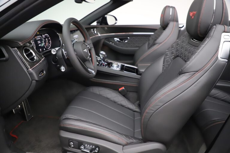 Bentley Continental GTC Front seats