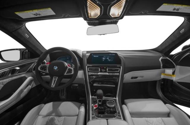 BMW M8 Driving cockpit
