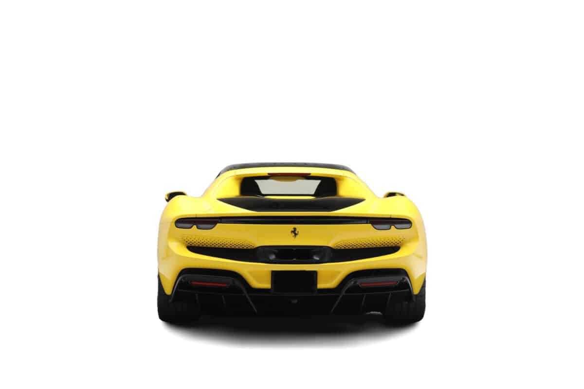 Ferrari 296 GTB rear view