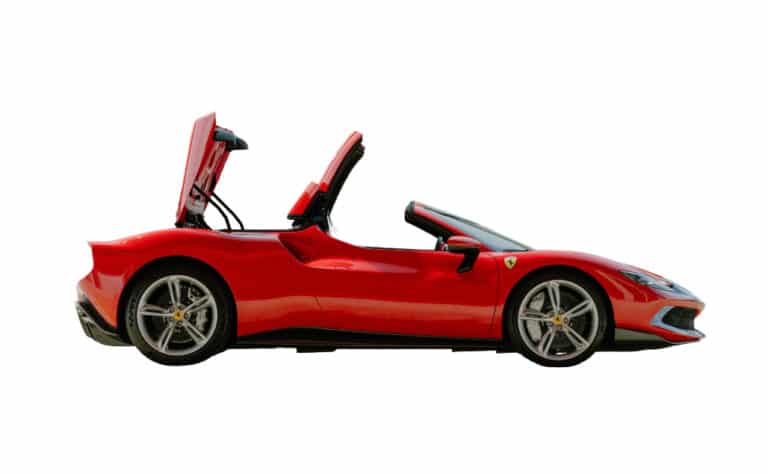 Ferrari 296 GTS Open Top Side view