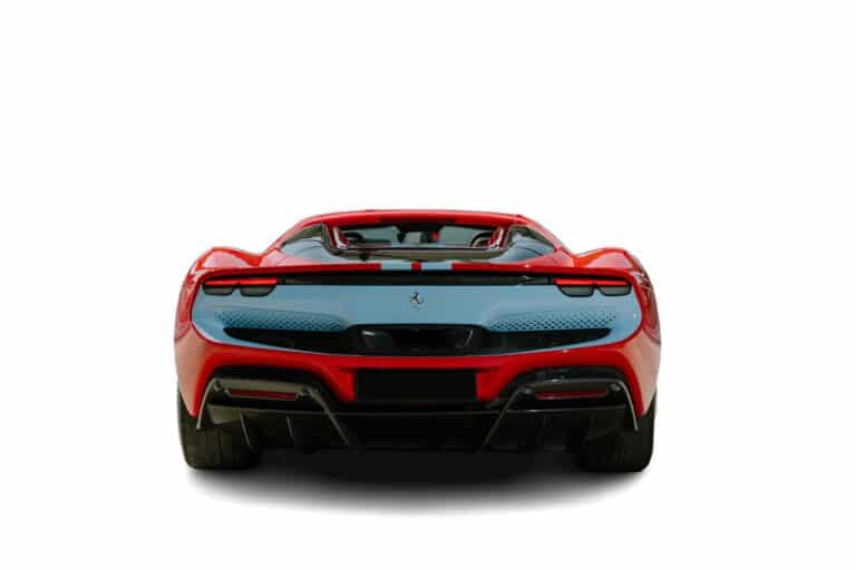 Ferrari 296 GTS Rear view