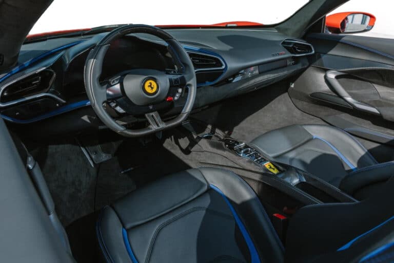 Ferrari 296 GTS Cockpit view
