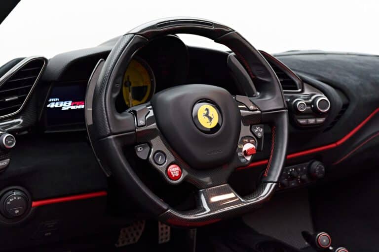 Ferrari 488 Pista Spider Driving wheel