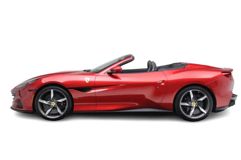 Red Portofino M Side view