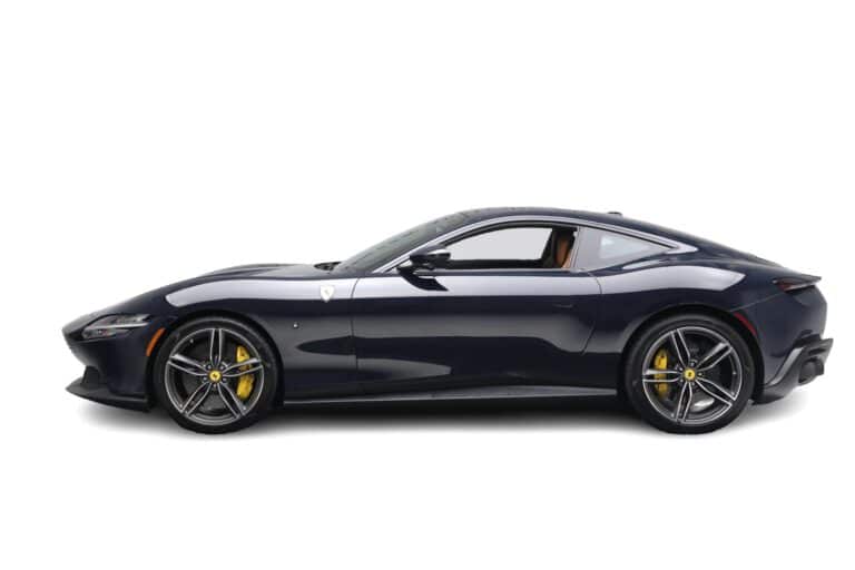 Black Ferrari Roma Side view