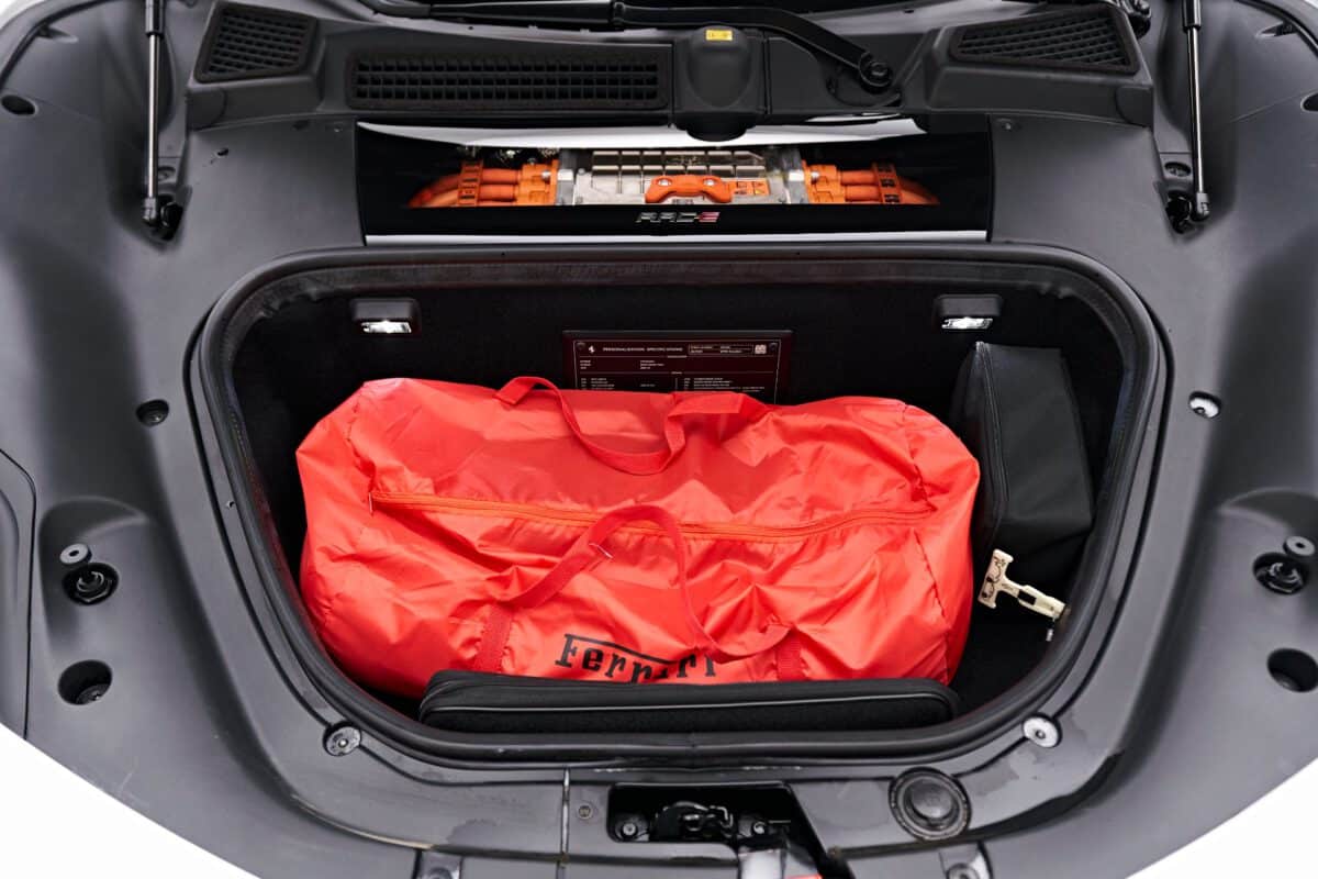 Ferrari SF90 Stradale Boot Space