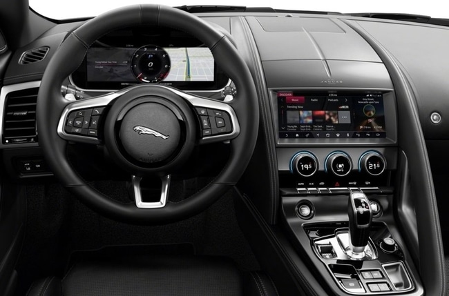 Jaguar F-Type Convertible Driving wheel