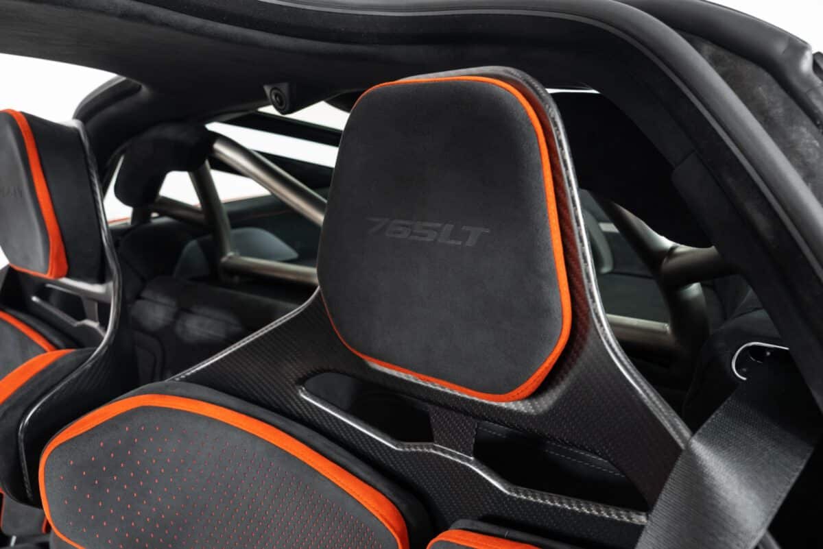 McLaren 765LT Seats