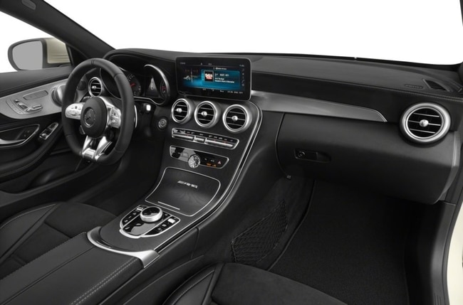 Mercedes C63 AMG Cabriolet Gear selector