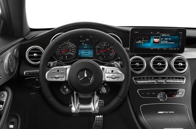 Mercedes C63 AMG Cabriolet Driving wheel