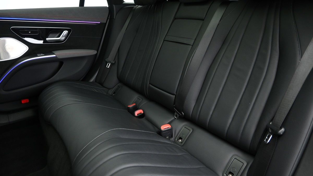Mercedes EQS Rear seats