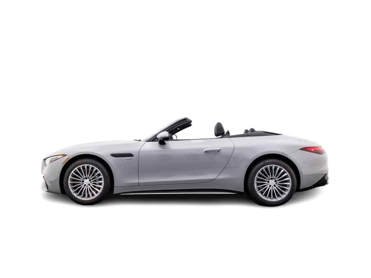 Mercedes SLC Open Top Side view