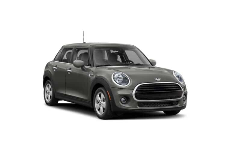 Mini Cooper Half side front view