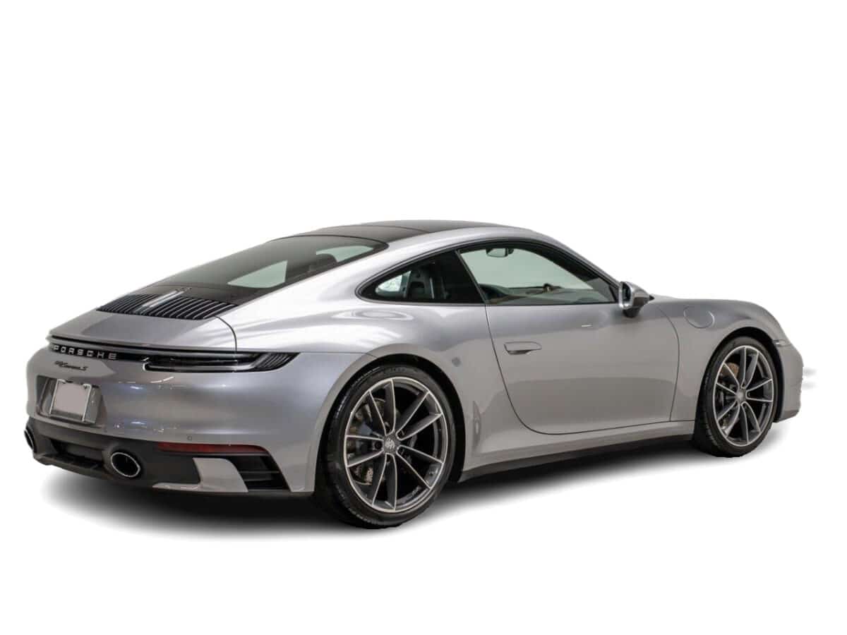 Porsche 911 Carrera S Half side rear view