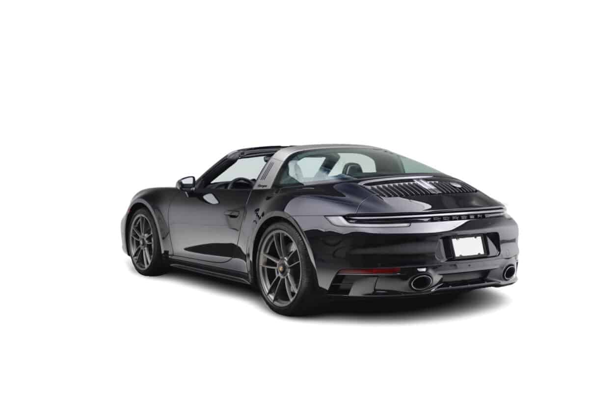 Porsche 911 Targa Half side rear view