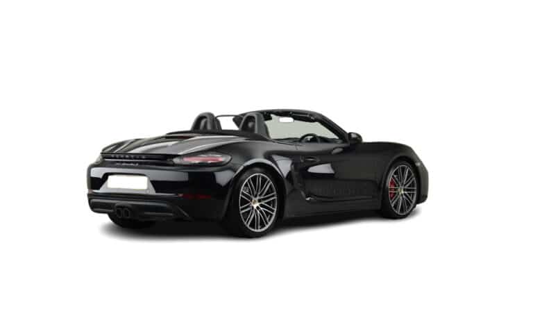 Porsche 718 Boxster Half side view