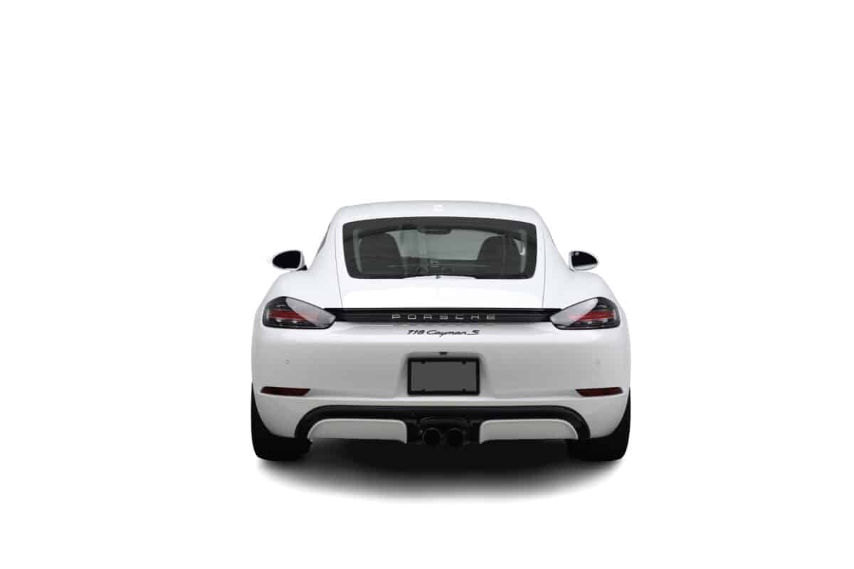 Porsche 718 Cayman Rear view
