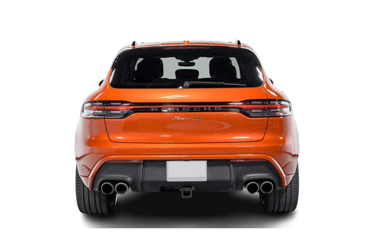 Porsche Cayenne Turbo Rear view