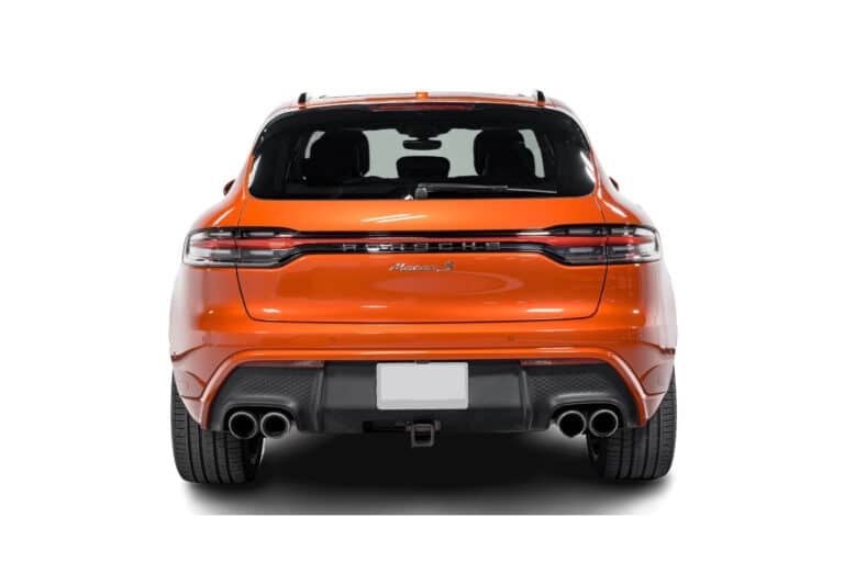 Porsche Cayenne Turbo Rear view