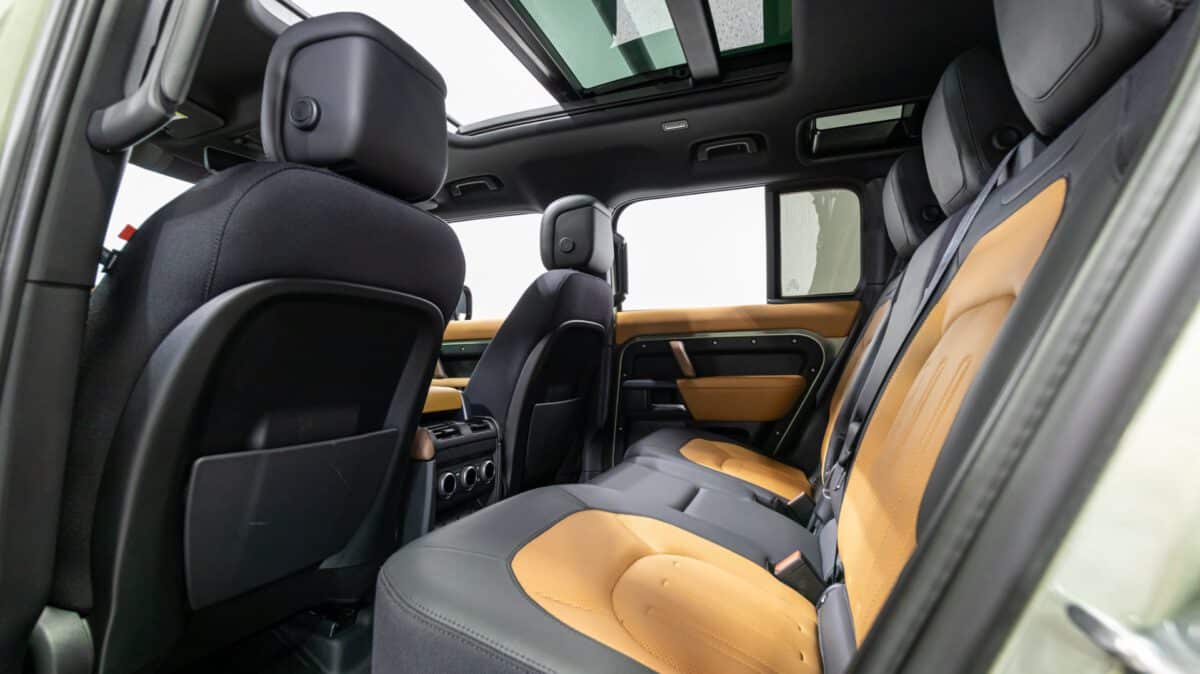 Land Rover Defender Rear seats