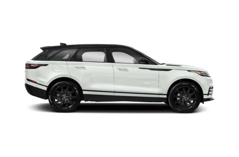 White Range Rover Velar Side view