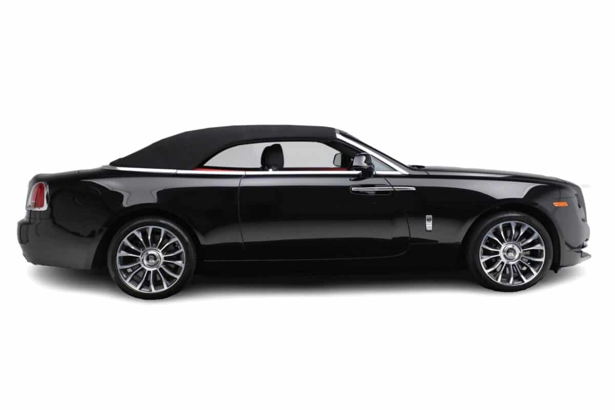 Black Rolls-Royce Dawn Side view