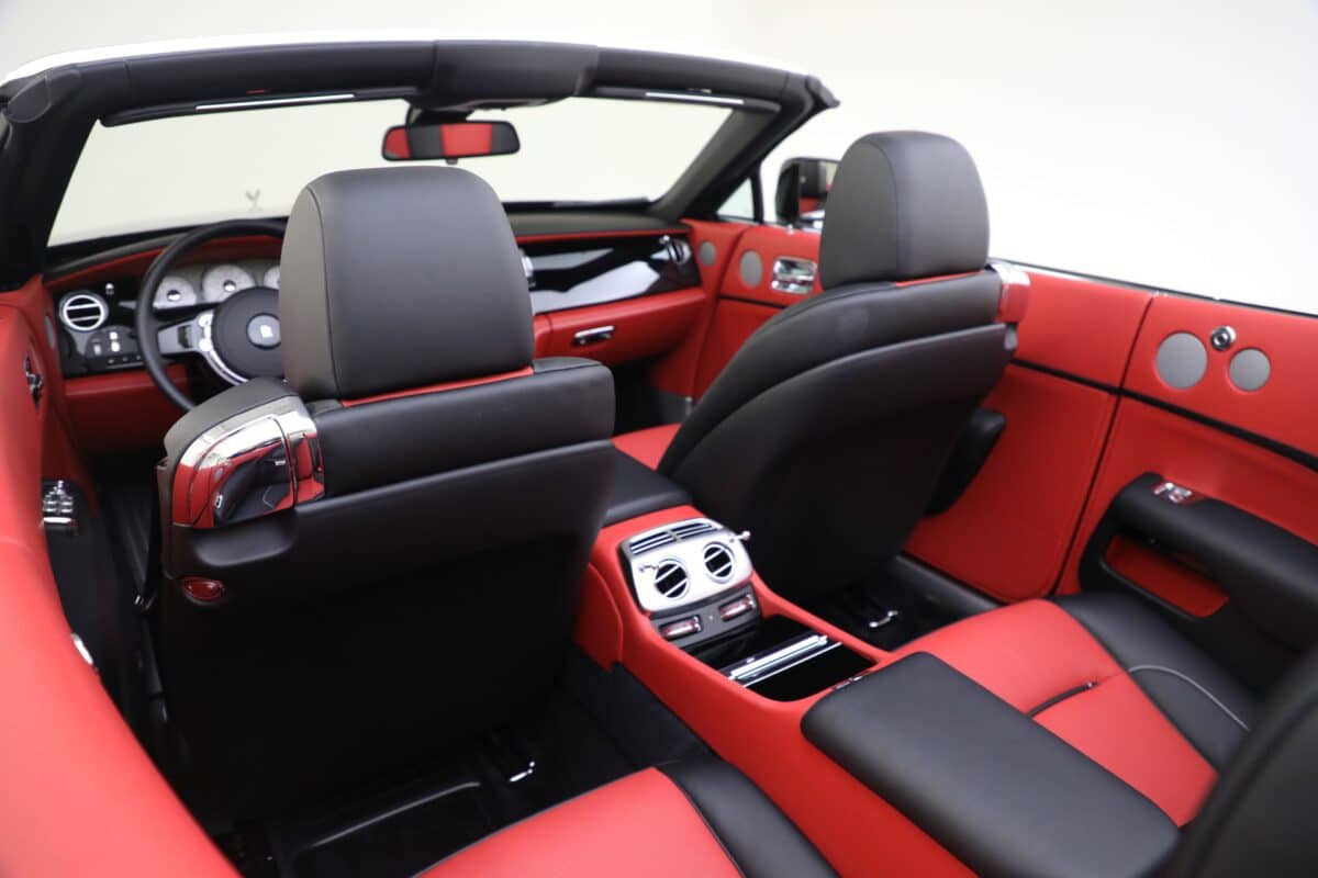 Rolls-Royce Dawn Red leather interior