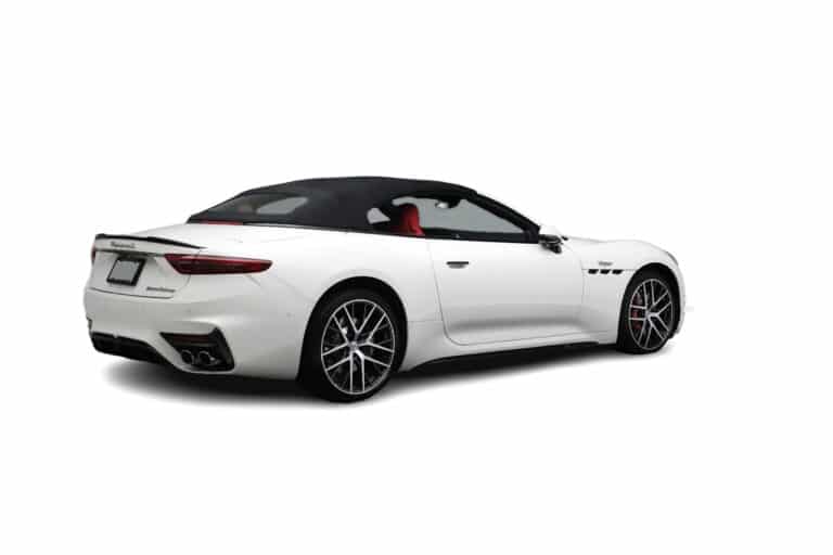 Maserati GranCabrio Rear side view
