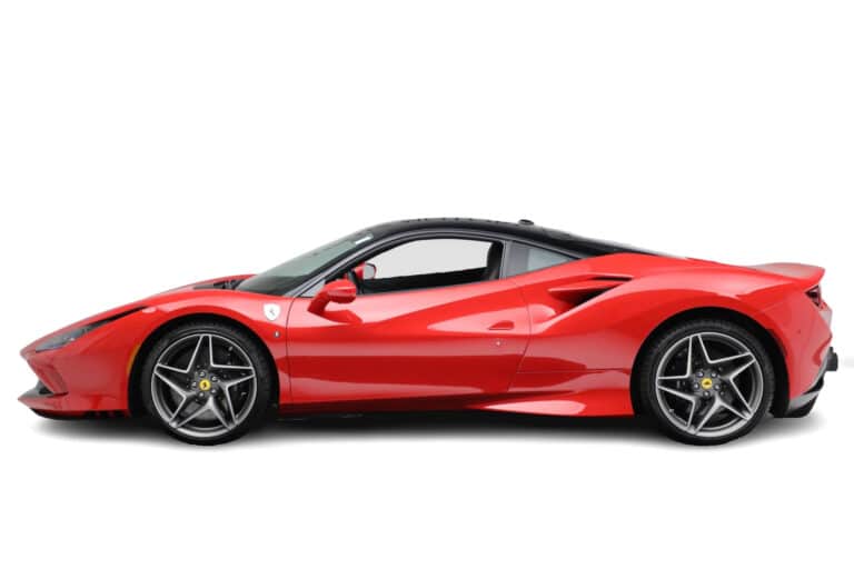 Ferrari F8 Tributo side view