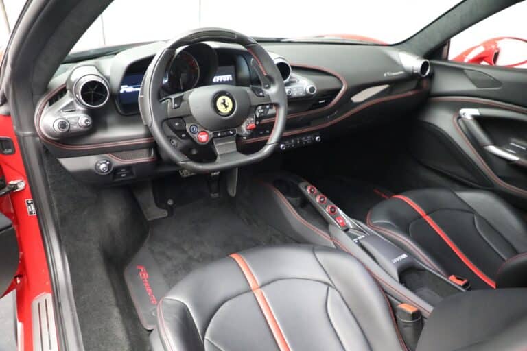 Ferrari F8 Tributo driver's seat