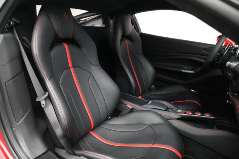 Ferrari F8 Tributo front leather seats
