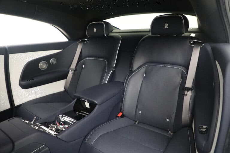 Rolls Royce Spectre back seats
