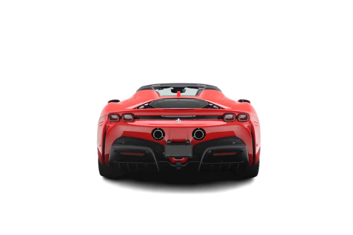 Ferrari SF90 Spider Rear view